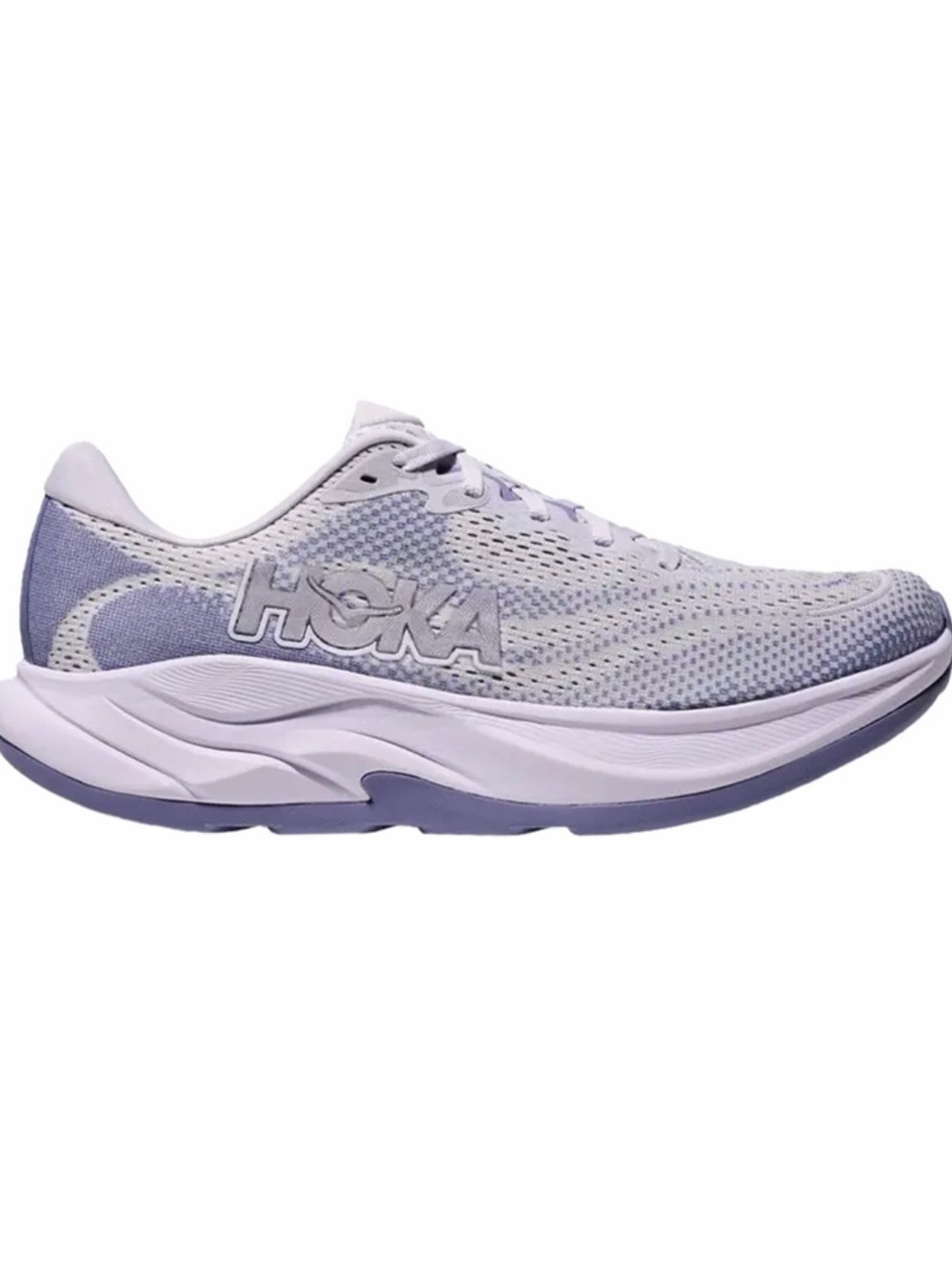 HOKA Rincon 4 Running Shoes Size 6.5B Purple White